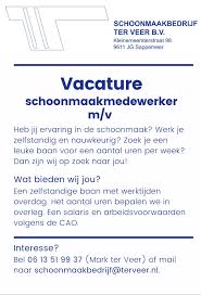 schoonmaakbedrijf vacatures
