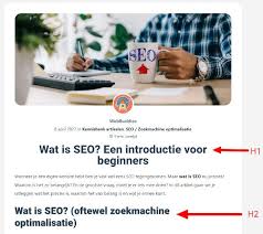 on-page optimalisatie