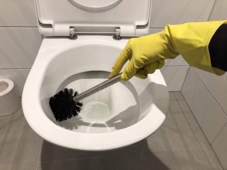 sanitair schoonmaken