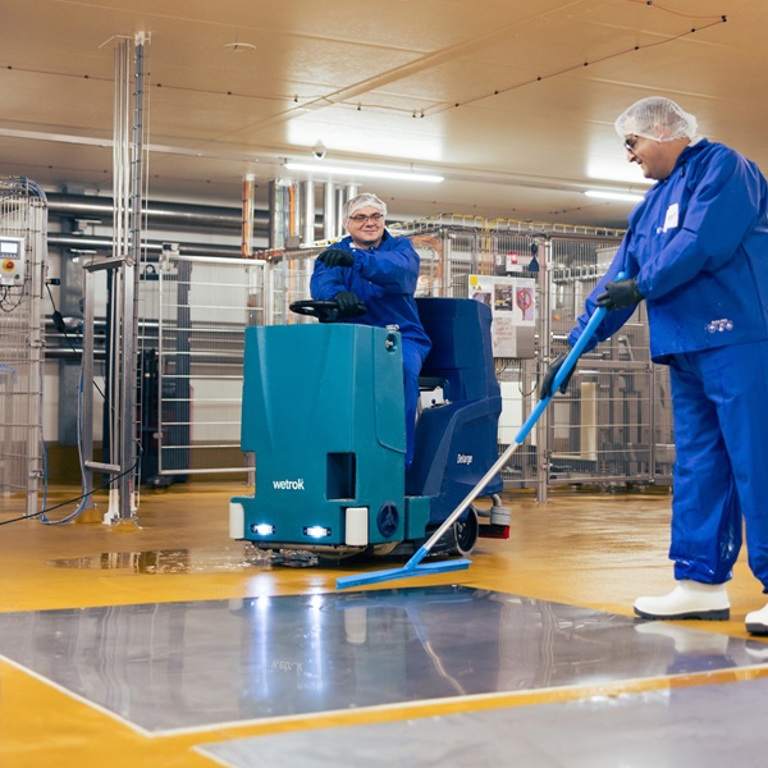 industrieel schoonmaakbedrijf
