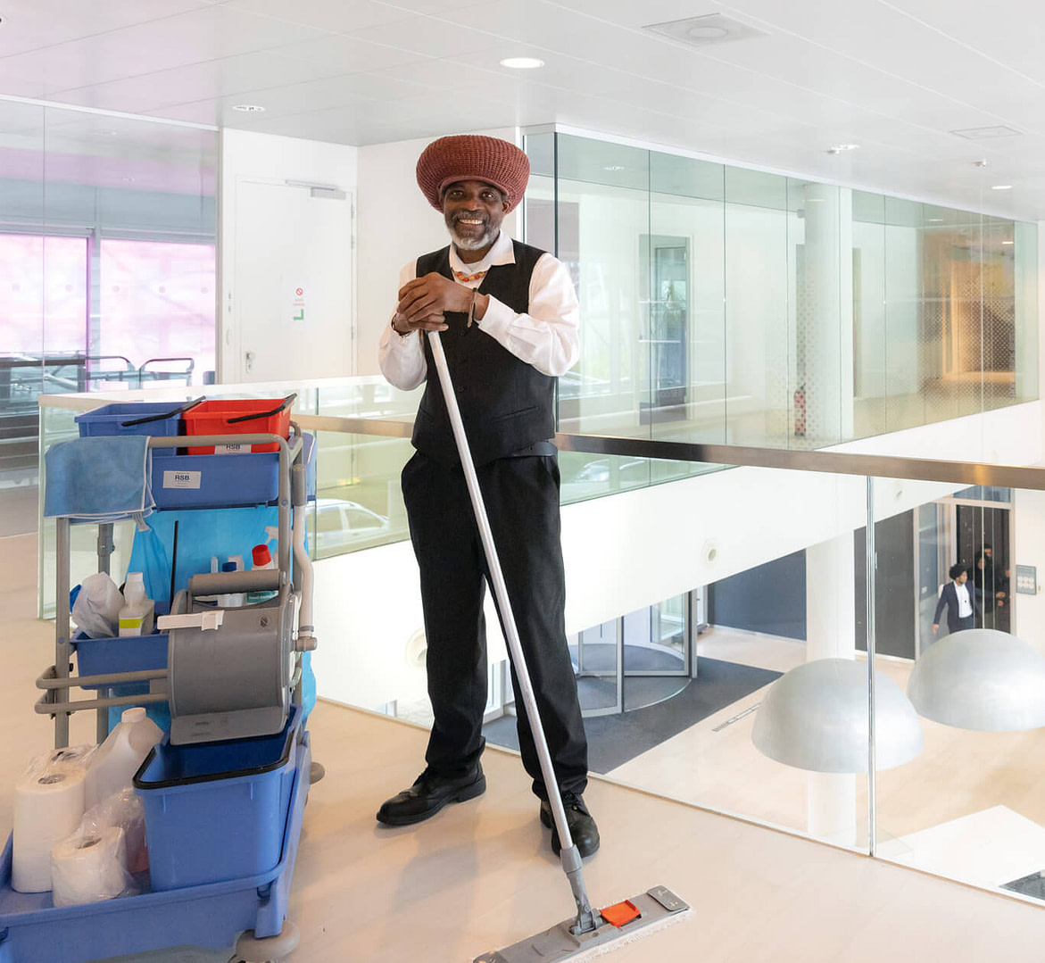 avond schoonmaakwerk