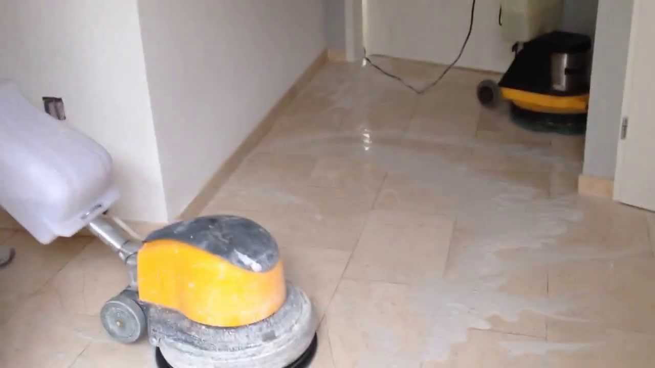 marmeren vloer reinigen